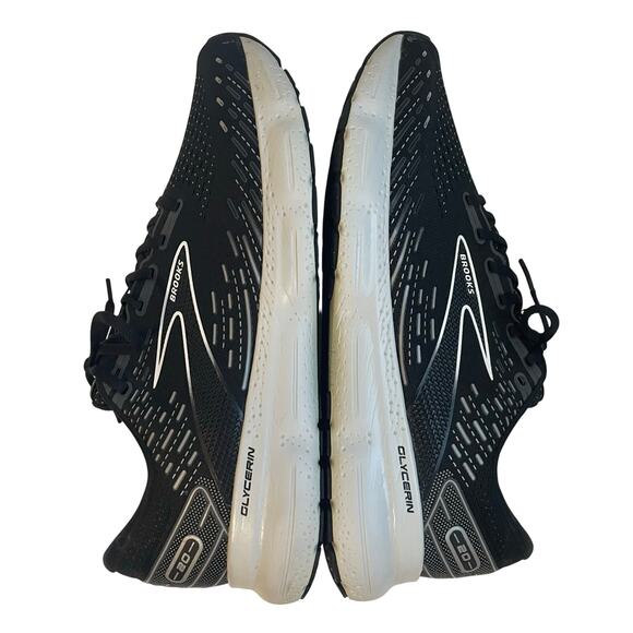 Brooks Glycerin 20 Men’s Running Shoes sz 14 Black White Alloy Neutral Cushioned main image 14